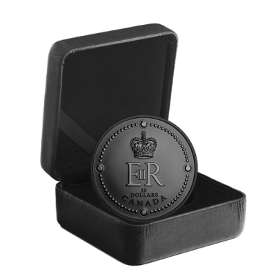 Queen Elizabeth II. Royal Cypher - 1 Oz - stříbrná proof sběratelská mince