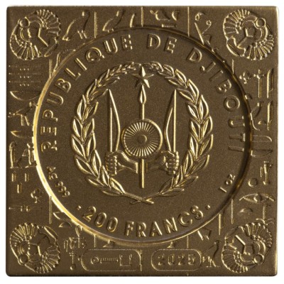 Pyramids of Gíza - 6 Oz - stříbrná prooflike sběratelská mince
