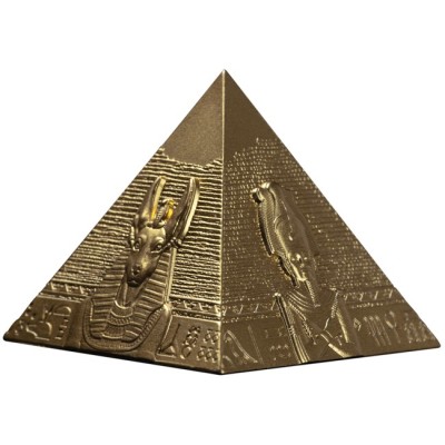 Pyramids of Giza - 6 Oz - silver prooflike collector coin