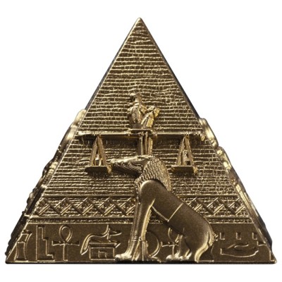 Pyramids of Giza - 6 Oz - silver prooflike collector coin