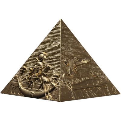 Pyramids of Giza - 6 Oz - silver prooflike collector coin