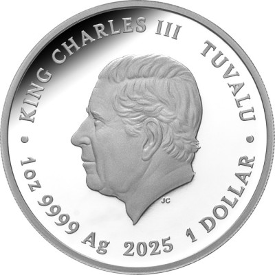 Australian Tiger Snake - 1 Oz - stříbrná proof sběratelská mince