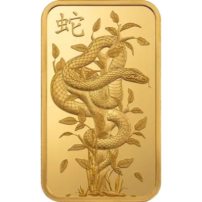 Pamp, Lunar Legend White Snake - 1 Oz - Zlatý investiční slitek
