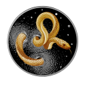 Herpeton Snake - 1 Oz - stříbrná proof sběratelská mince