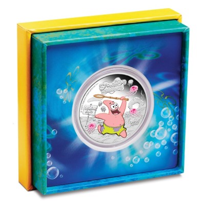 Patrick Star - 1 Oz - stříbrná sběratelská mince