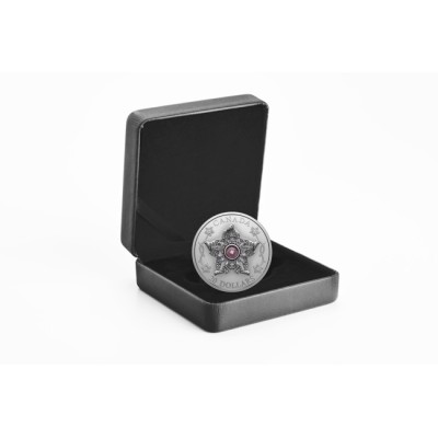 Williamson Diamond Brooch - 1 Oz - stříbrná proof sběratelská mince