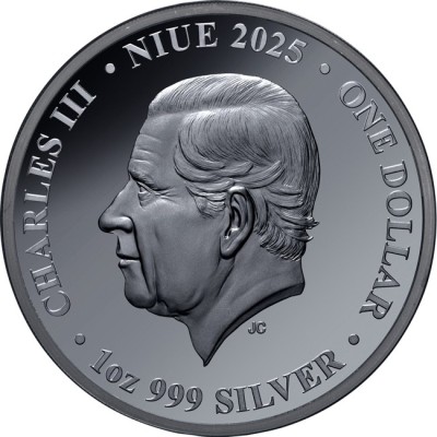 Delfín skákavý - 1 Oz - Stříbrná sběratelská mince