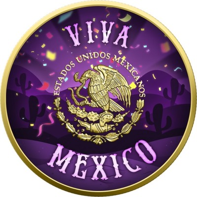 Mexico - Libertad 2024, Cinco de Mayo - stříbrná sběratelská mince