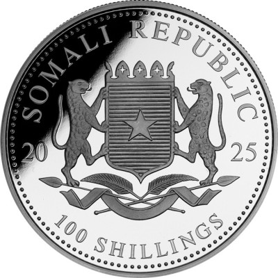 Leopard 2025 - 1 Oz - stříbrná sběratelská mince