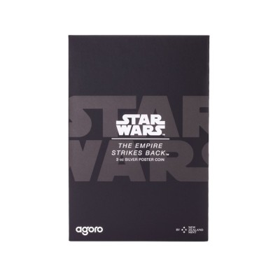 Star Wars: Empire strikes back - 3 Oz - stříbrná sběratelská mince