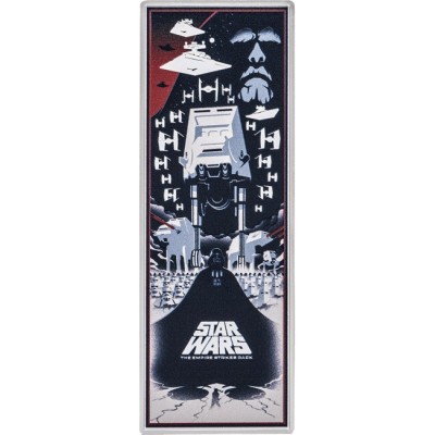 Star Wars: Empire strikes back - 3 Oz - stříbrná sběratelská mince