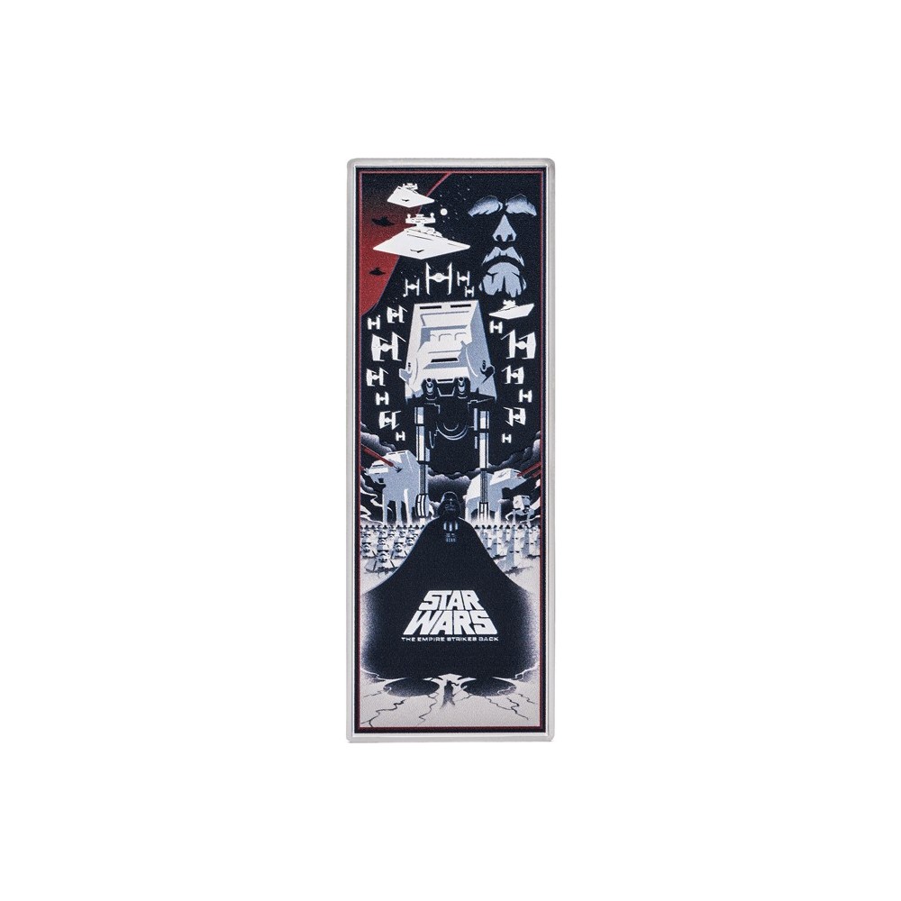Star Wars: Empire strikes back - 3 Oz - stříbrná sběratelská mince Star Wars: Empire strikes back - 3 Oz - stříbrná sběratelská mince