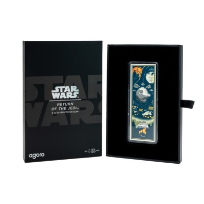 Star Wars: Return of the Jedi - 3 Oz - stříbrná sběratelská mince
