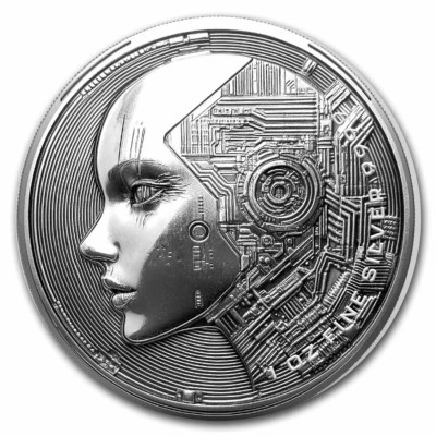 AI - Artificial Intelligence 2025 - 1 Oz - stříbrná investiční mince