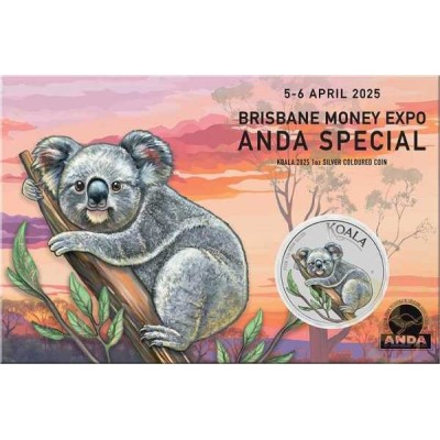 Koala (2025) - Coincard - 1 Oz - stříbrná sběratelská mince
