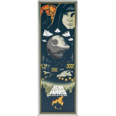 Star Wars: The Phantom Menace - 3 Oz - stříbrná sběratelská mince