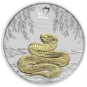 Australian Lunar Snake - 1 Oz - Silver Collector Coin