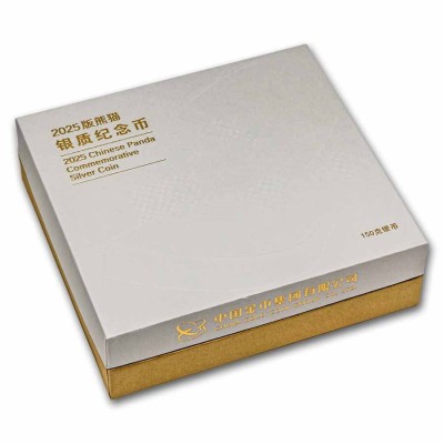 Panda (2025) - 150 g - stříbrná proof sběratelská mince