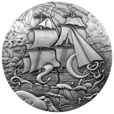 Atlantis - 5 Oz - Silver Collector Coin