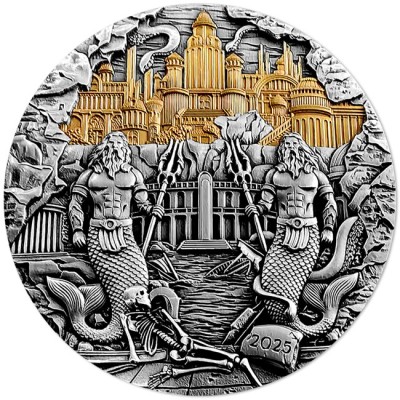 Atlantis - 5 Oz - Silver Collector Coin