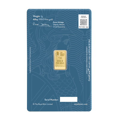 Britannia - 1 g - gold investment bullion
