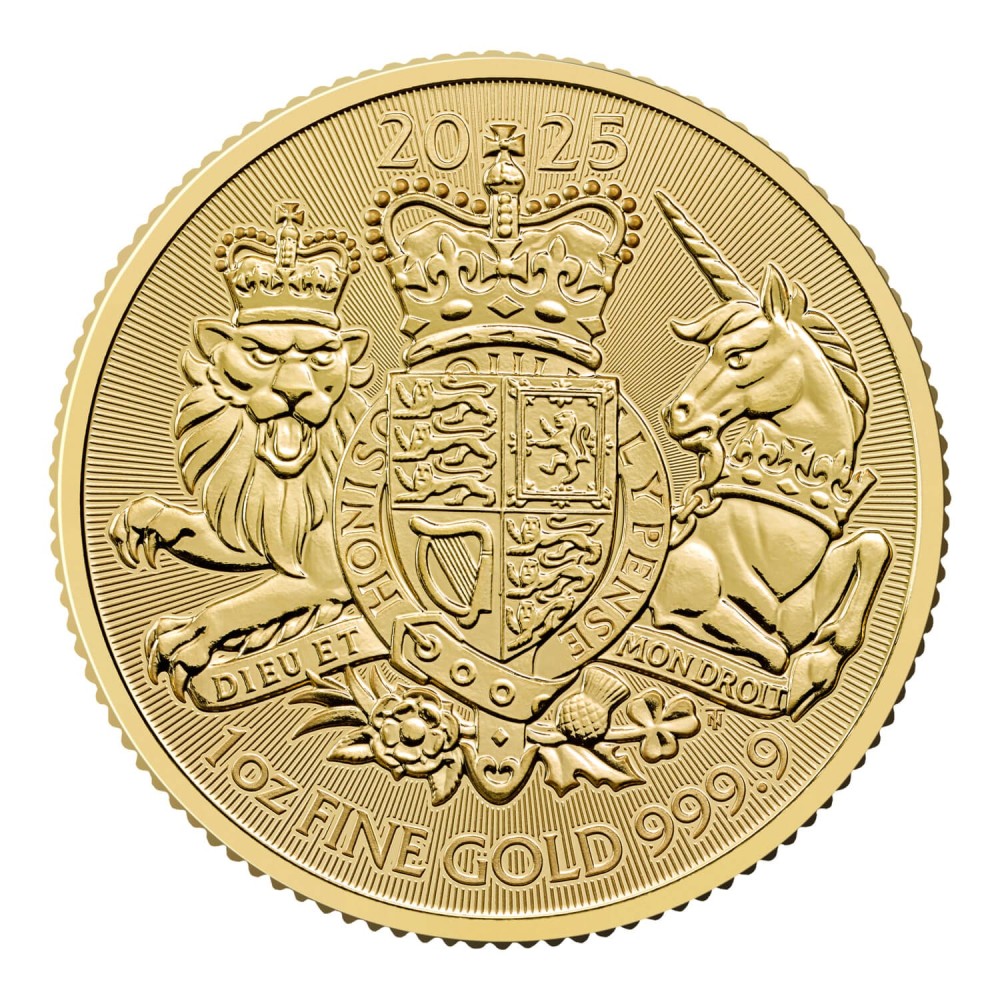 Royal Arms (2025) - 1 Oz - Gold Investment Coin Royal Arms (2025) - 1 Oz - Gold Investment Coin