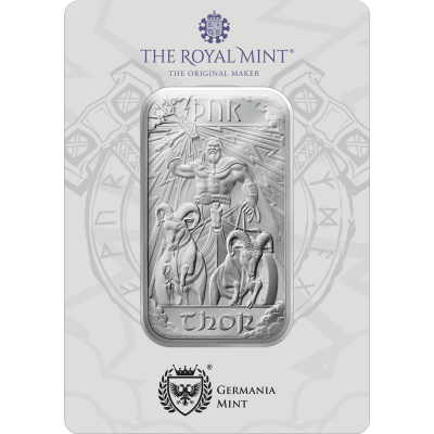 Severští bohové - Thor - 1 Oz - stříbrný investiční slitek