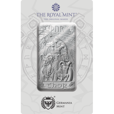 Severští bohové - Thor - 10 Oz - stříbrný investiční slitek