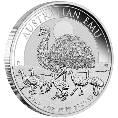 Australský Emu (2025) - 1 Oz - stříbrná investiční mince