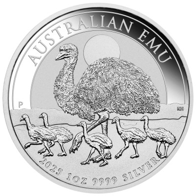 Australský Emu (2025) - 1 Oz - stříbrná investiční mince
