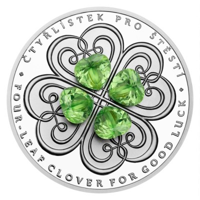 Čtyřlístek (2025) - 1 Oz - stříbrná sběratelská mince