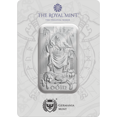 Severští bohové - Odin - 1 Oz - stříbrný investiční slitek