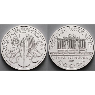 Wiener Philharmoniker 1 unce (2021) - Investiční stříbrná mince