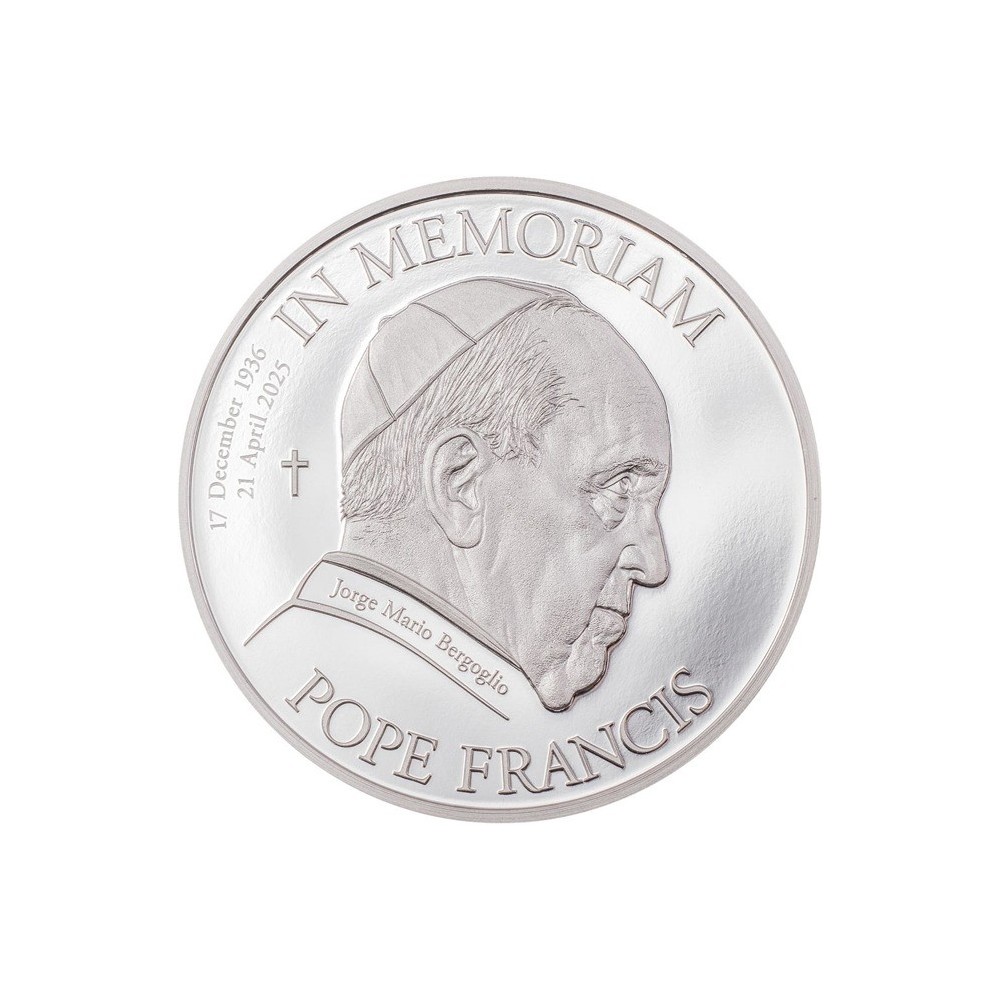 Pope Francis - 1 Oz - Silver Collector Coin Pope Francis - 1 Oz - Silver Collector Coin