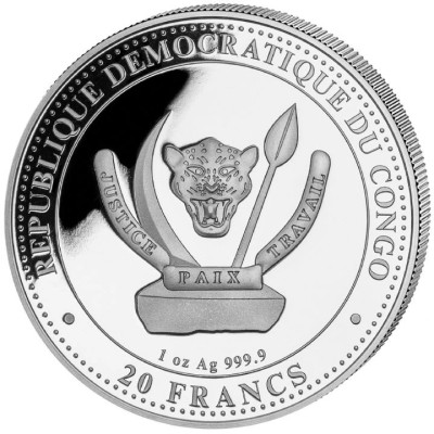 Carnotaurus (Prehistoric Life) 2025 - 1 Oz - stříbrná investiční mince