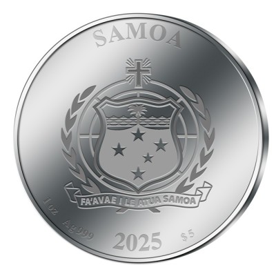 In memoriam - Papež František - 1 Oz - stříbrná sběratelská mince