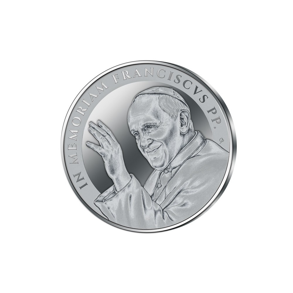 In memoriam - Papež František - 1 Oz - stříbrná sběratelská mince In memoriam - Papež František - 1 Oz - stříbrná sběratelská mince
