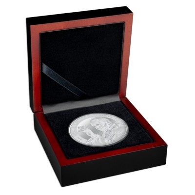 In memoriam - Papež František - 1 Oz - stříbrná sběratelská mince
