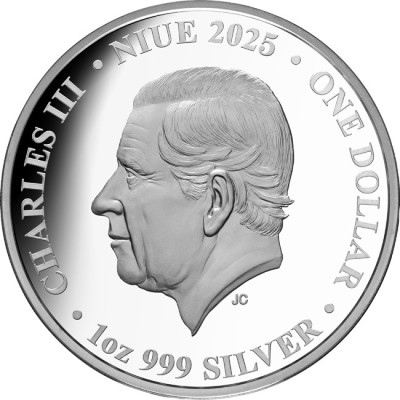 King Charles III. & Queen Elizabeth II. - 1 Oz - stříbrná proof sběratelská mince (dodání 20.7.2025)