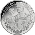 King Charles III. & Queen Elizabeth II. - 1 Oz - Silver Proof Collector Coin