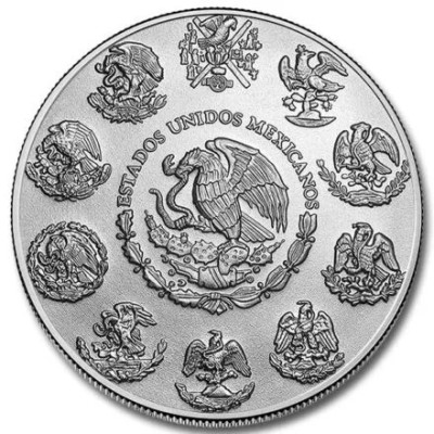 Mexico Libertad - Forces of Nature - Earth - 1 Oz - stříbrná sběratelská mince