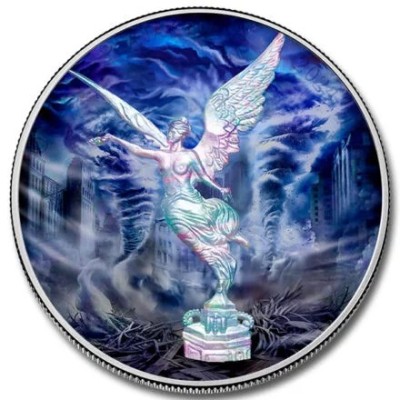 Mexico Libertad - Forces of Nature - Air - 1 Oz - stříbrná sběratelská mince