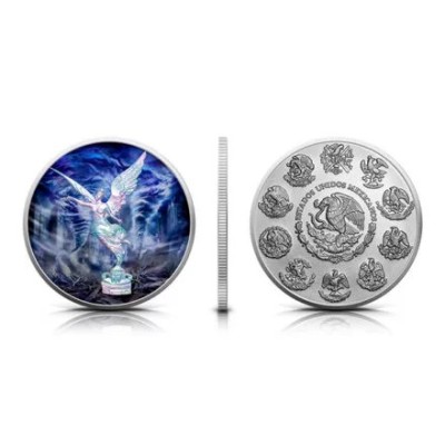 Mexico Libertad - Forces of Nature - Air - 1 Oz - stříbrná sběratelská mince