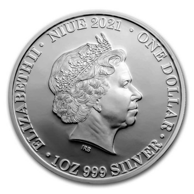 95th Birthday of Queen Elizabeth II - 1 Oz - Silver Proof Collector Coin