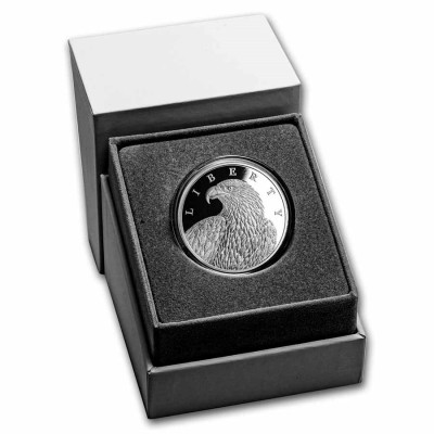 Liberty United Crypto States (2023) - 1 Oz - stříbrná proof sběratelská mince