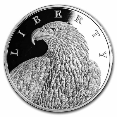 Liberty United Crypto States (2023) - 1 Oz - stříbrná proof sběratelská mince