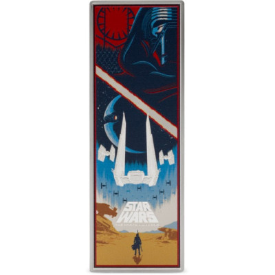 Star Wars: The Force Awakens - 3 Oz - stříbrná sběratelská mince