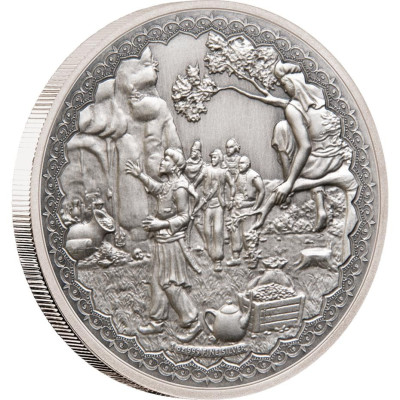 Ali Baba a čtyřicet loupežníků (2019) - 1 Oz - stříbrná sběratelská mince