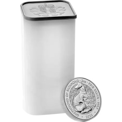 Tudor Beasts Greyhound of Richmond - 2 Oz - Silver Investment Coin