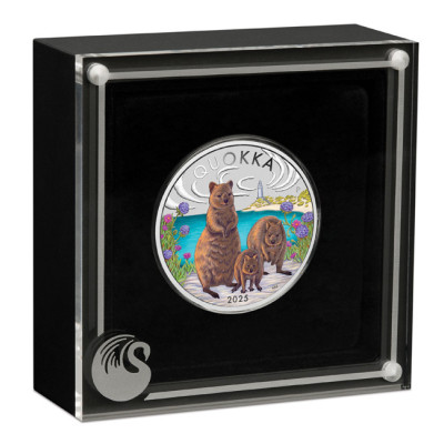 Australian Quokka (2025) - 1 Oz - stříbrná sběratelská mince